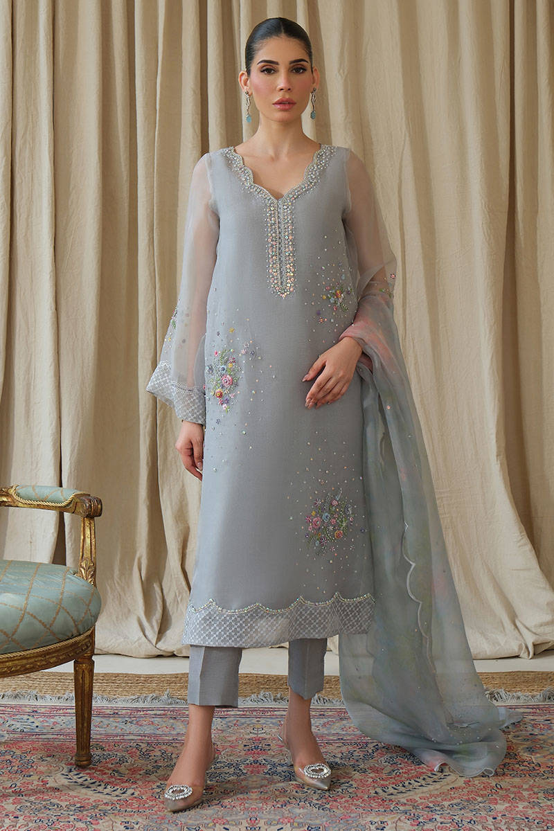 Farida Hasan Summer Festive '25 - Twilight sparkle with pants