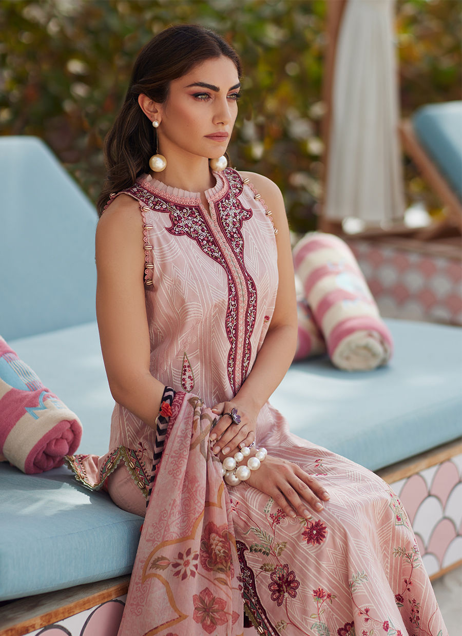 Farah Talib Aziz W E S - Luxury 2025 - Pricsilla Tea Pink