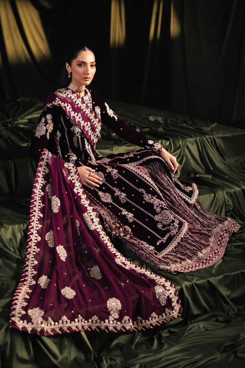 Qalamkar Velvet Edit 24 - BK-01 AMANI (RTS)