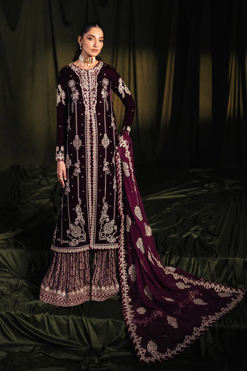 Qalamkar Velvet Edit 24 - BK-01 AMANI (RTS)