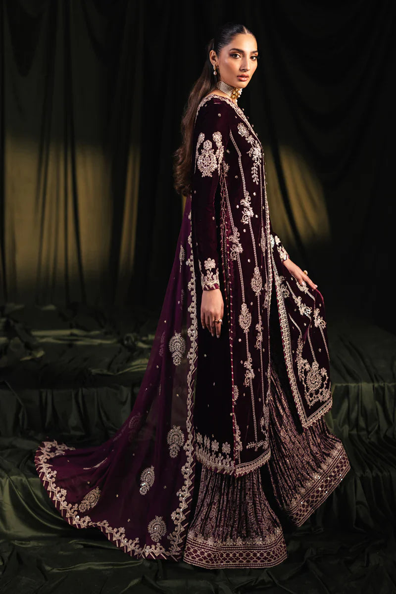 Qalamkar Velvet Edit 24 - BK-01 AMANI (RTS)