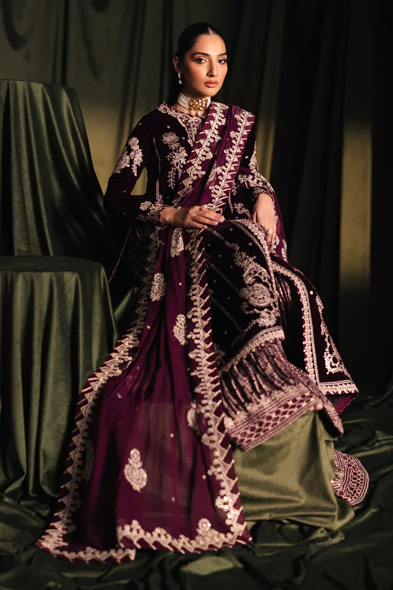 Qalamkar Velvet Edit 24 - BK-01 AMANI (RTS)