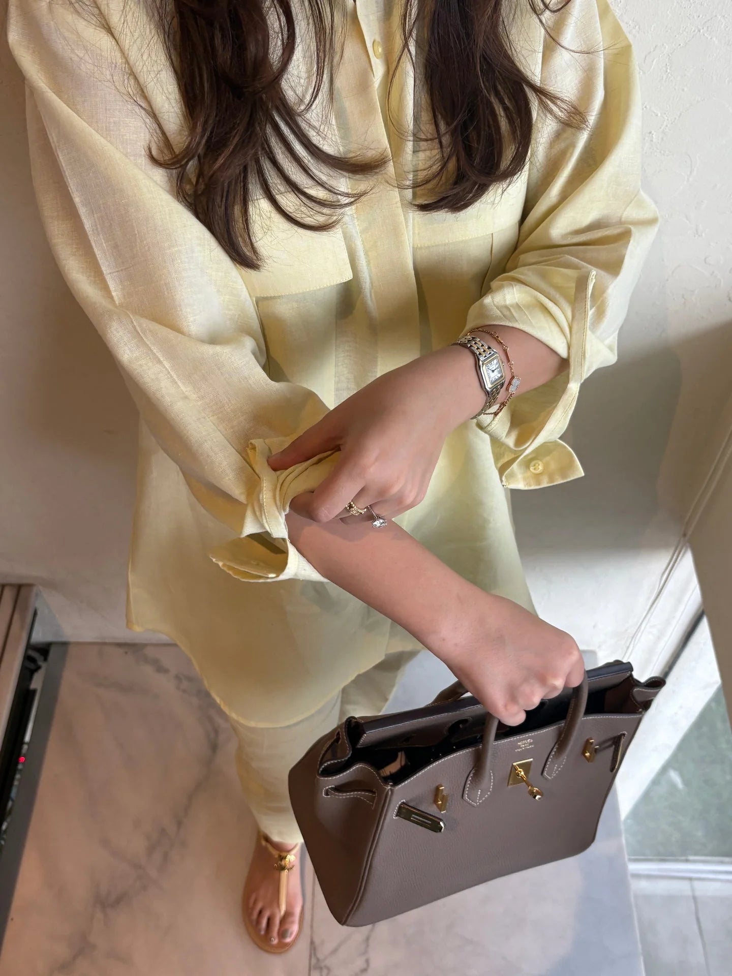 Sak Atelier Lemon Capri Set
