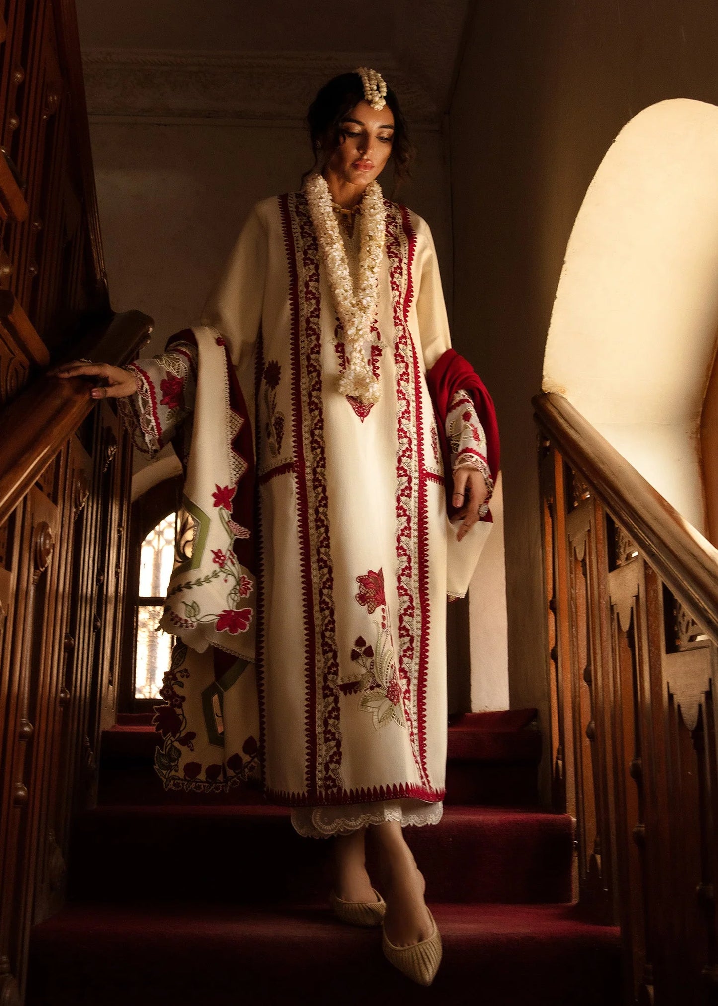 Crimson Winter Unstitched'24 - Musafir