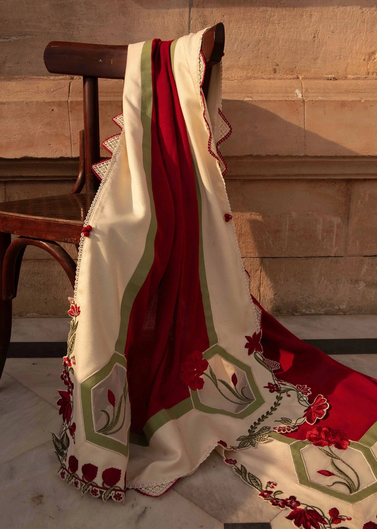 Crimson Winter Unstitched'24 - Musafir