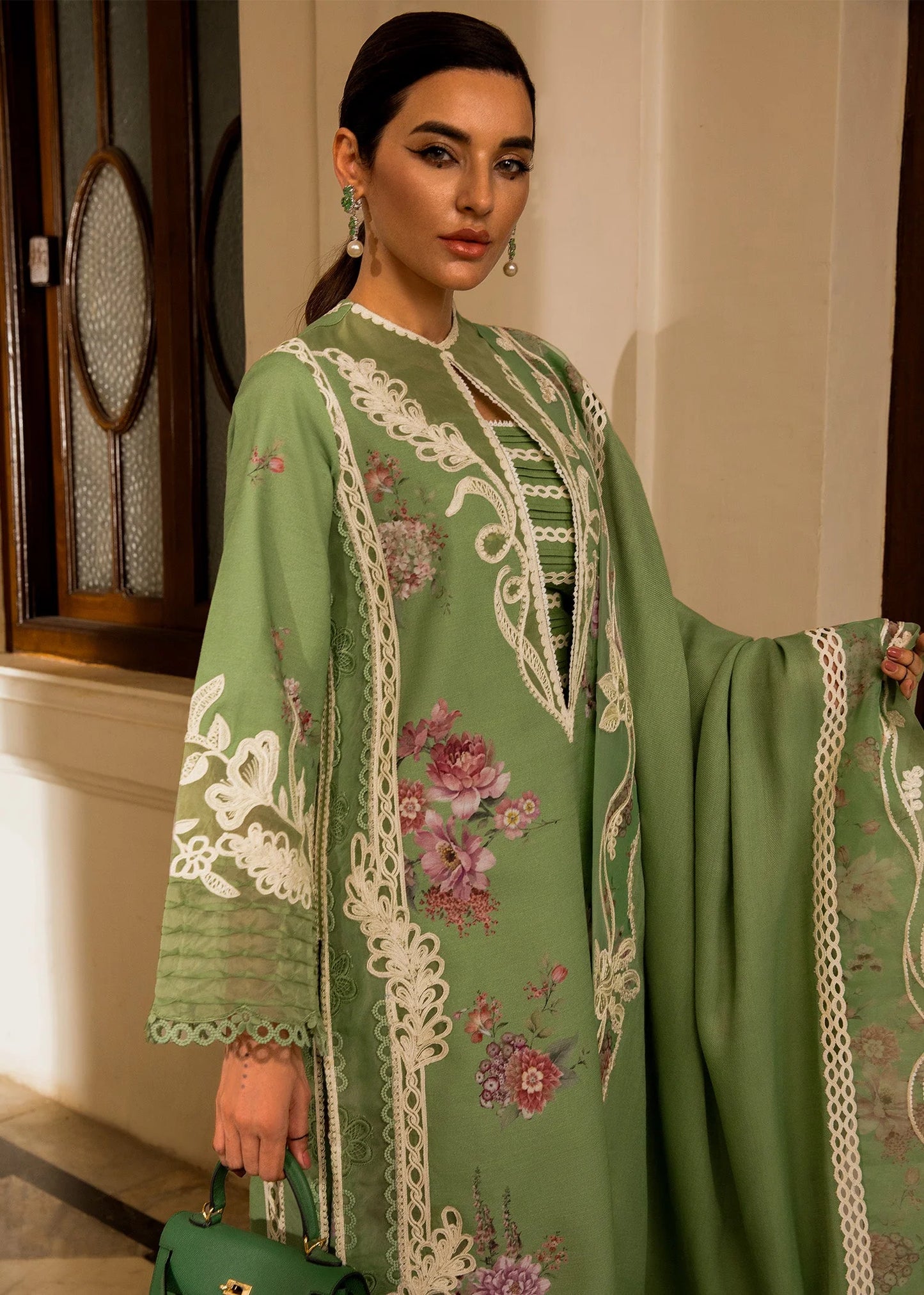 Crimson Winter Unstitched'24 - Gulbaan