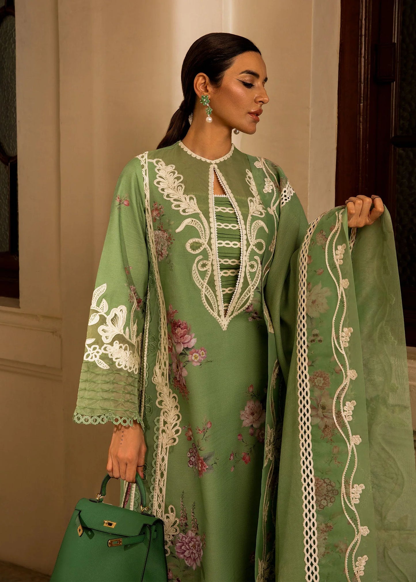 Crimson Winter Unstitched'24 - Gulbaan