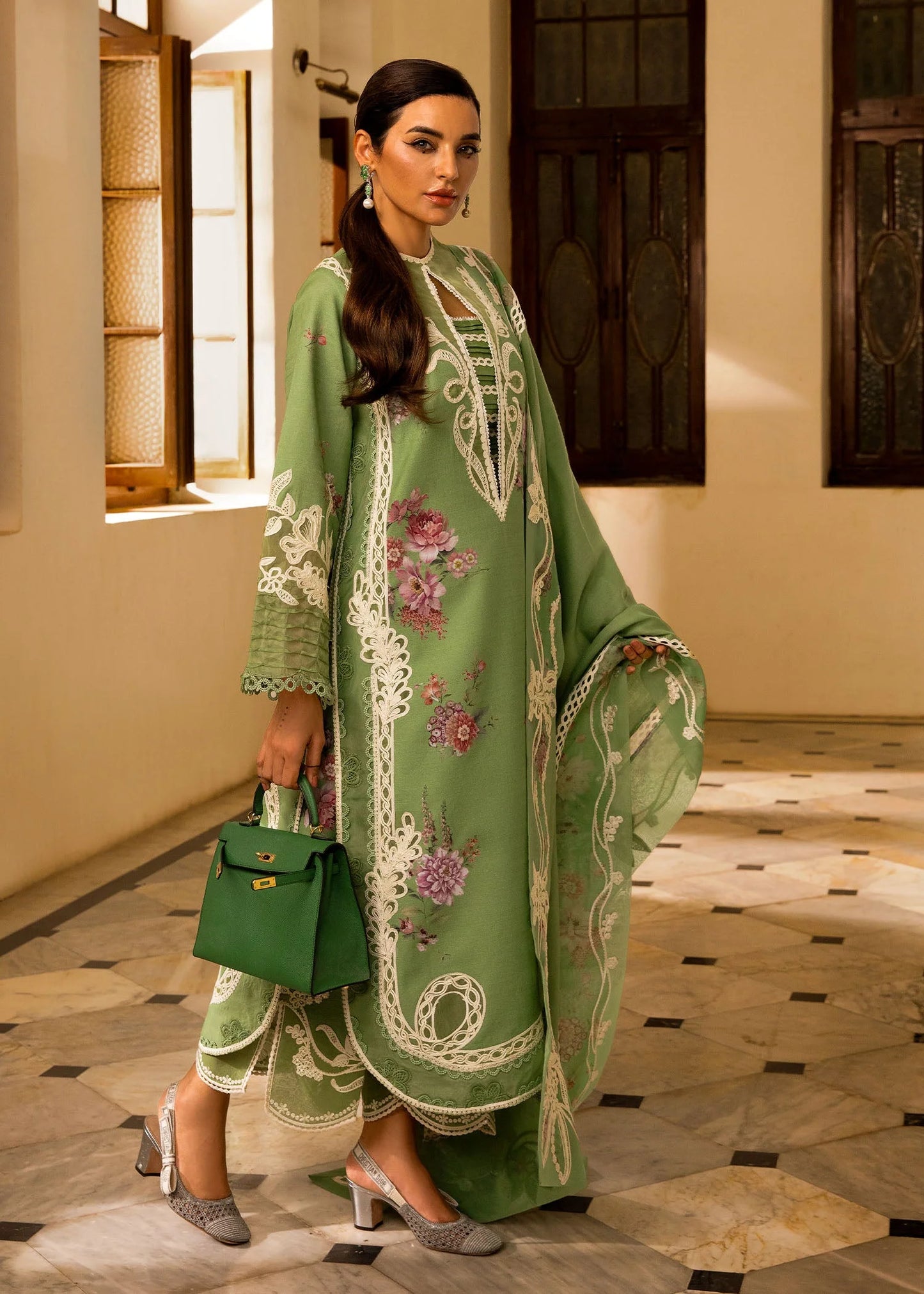 Crimson Winter Unstitched'24 - Gulbaan