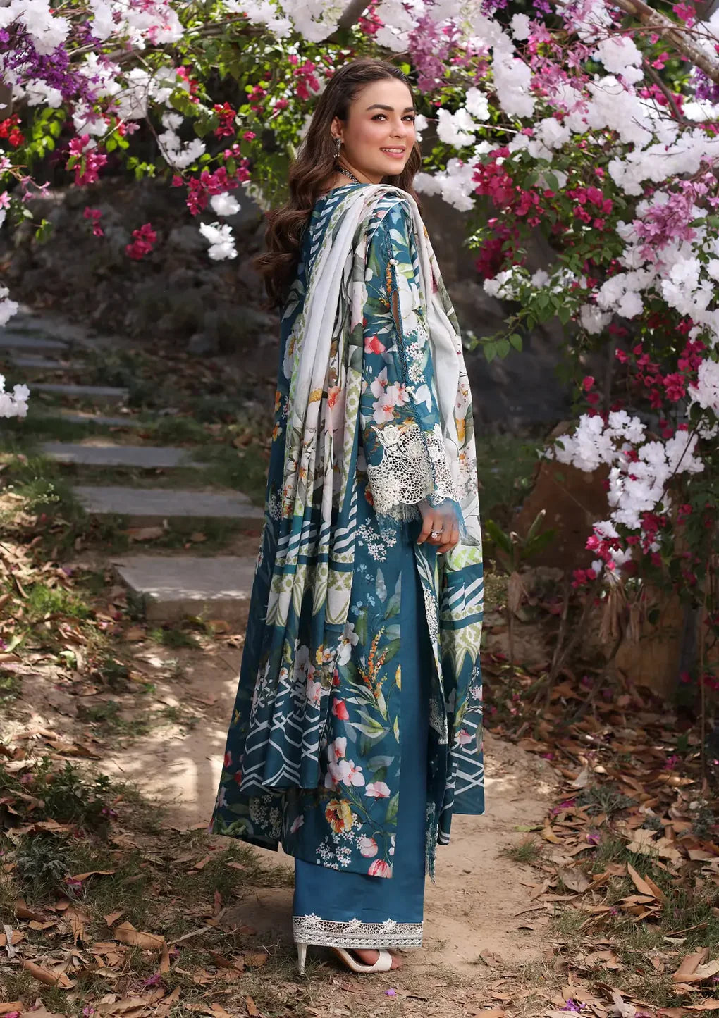 Elaf Chikankari Lawn 2024 | ECK-02B