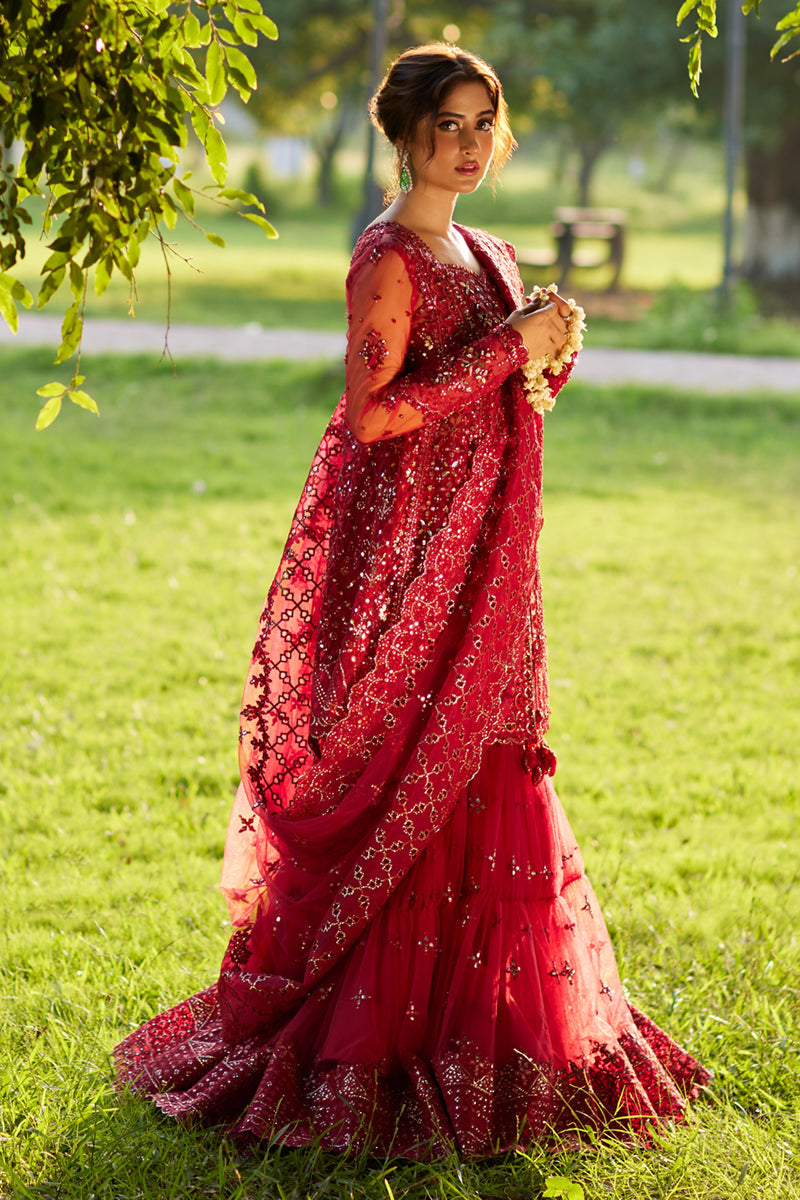 Qalamkar Shadmani Formals | Sajal Ali | SH-07