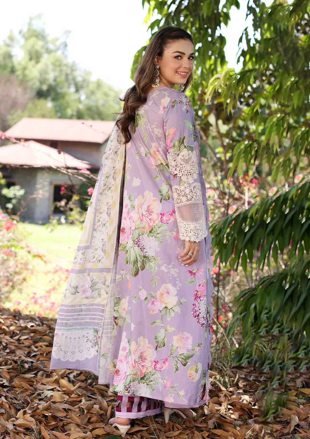 Elaf Chikankari Lawn 2024 | ECK-03A
