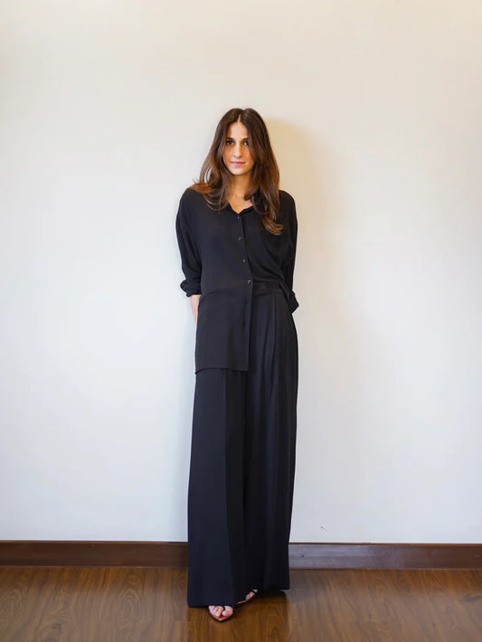 CALIE CO-ORD IN BLACK | Sak Atelier
