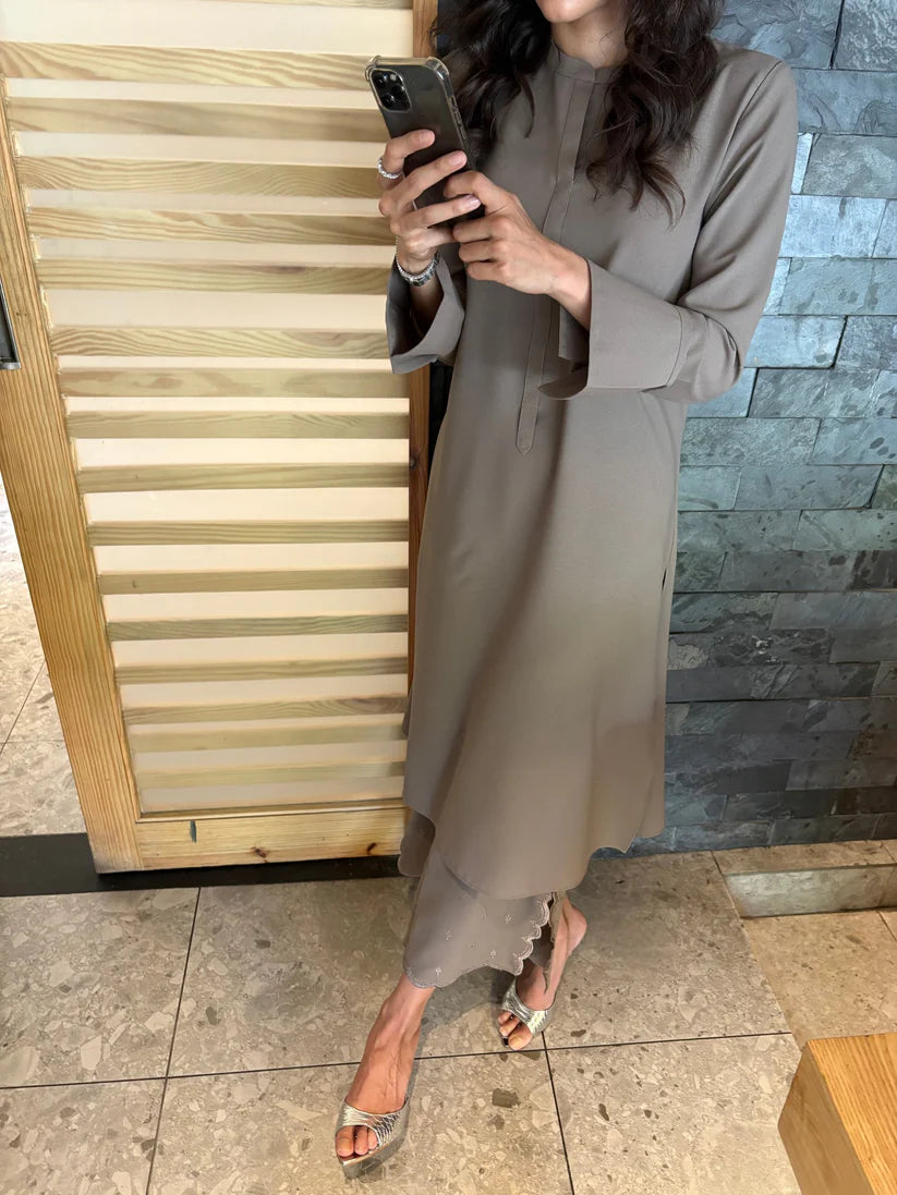 CHARRED TAUPE BELIZE SET | Sak Atelier