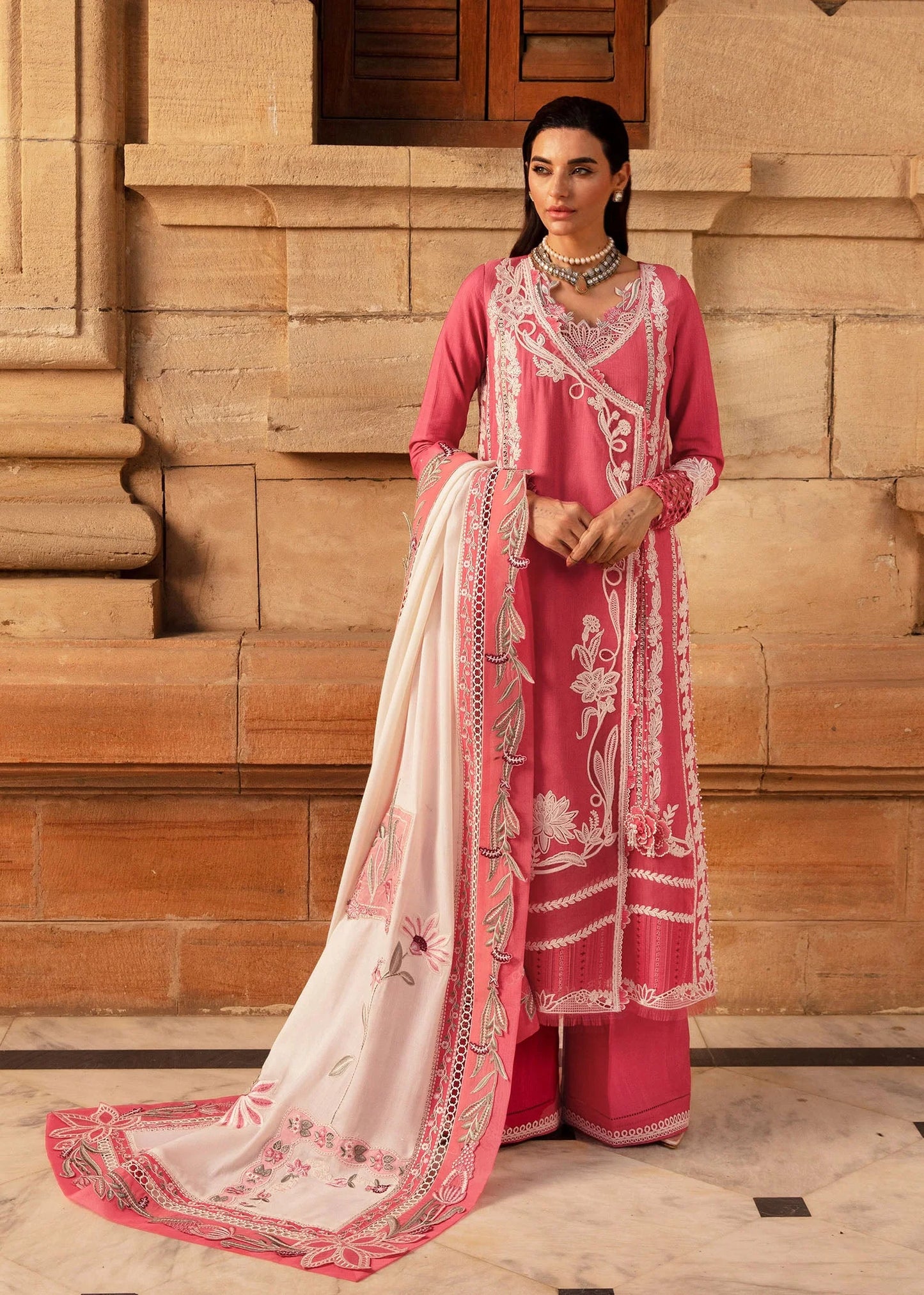 Crimson Winter Unstitched'24 - Phulon Ki Dastaan
