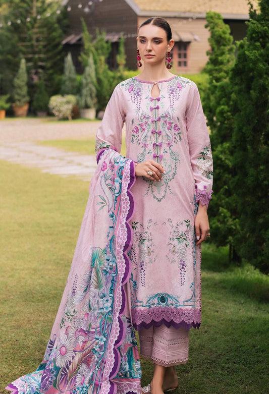 Jade Urbane Printed Lawn 2025 - Lilac Set