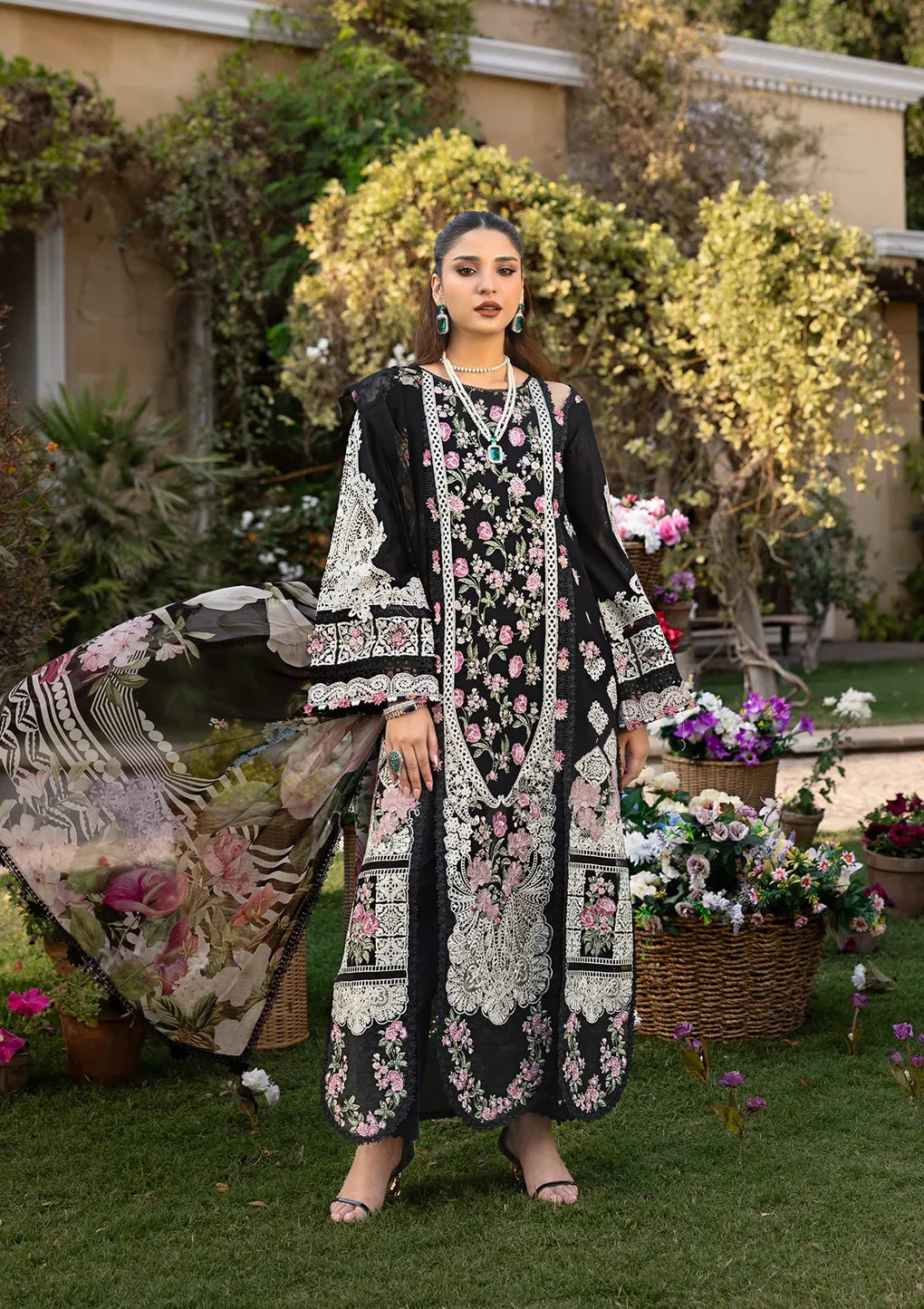 Elaf Luxury Lawn 2025 | ELM-4