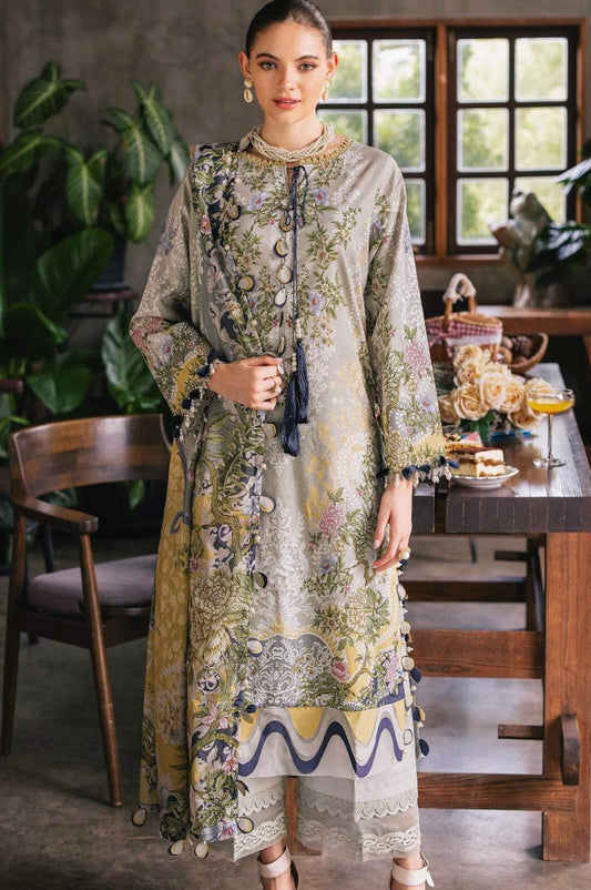 Jade Urbane Printed Lawn 2025 - Multicolor Suit Set