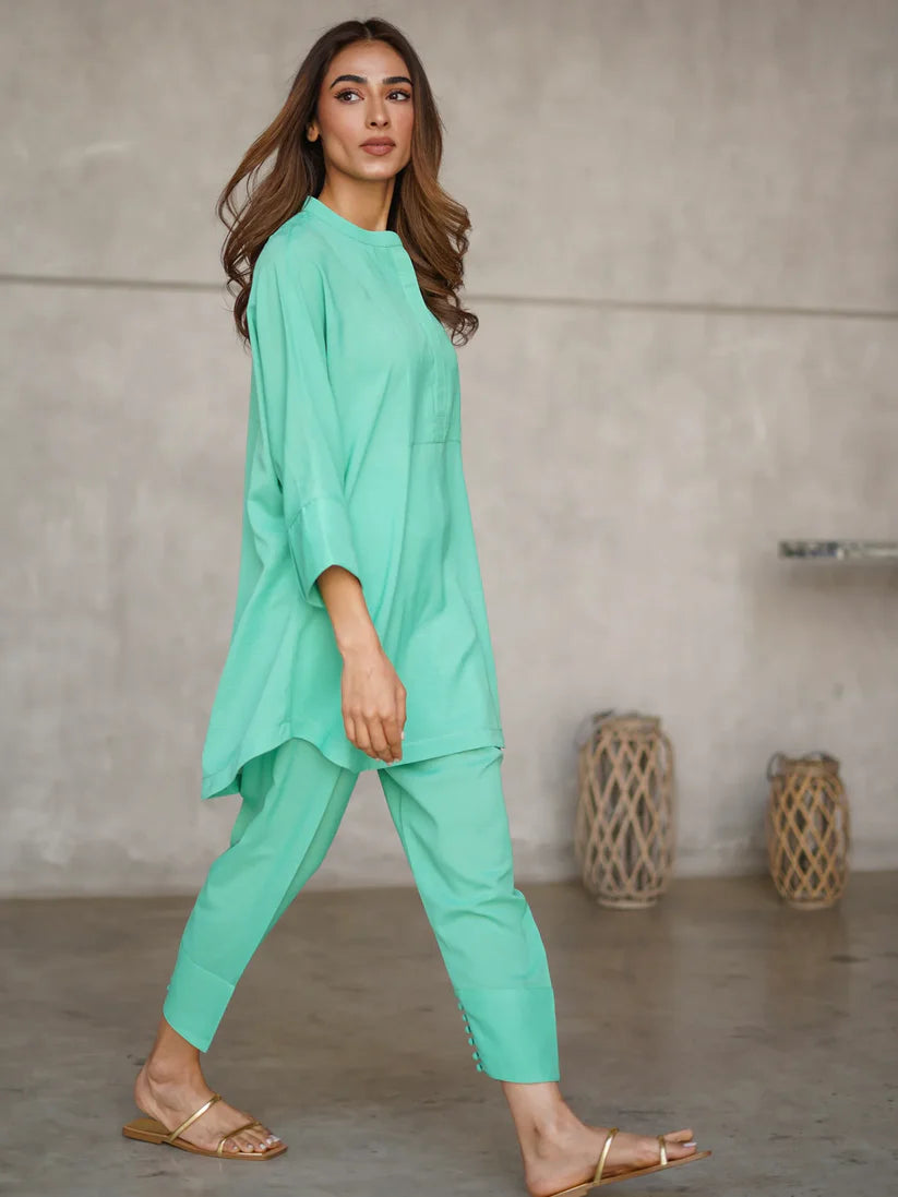 MINT SKINNY SET | Sak Atelier