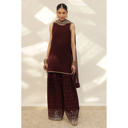 BURGUNDY OUTFIT | DYOT | FESTIVE' 25