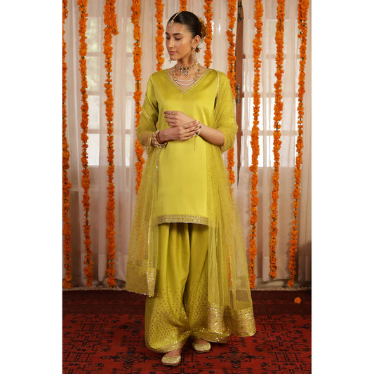 GREEN OUTFIT | DYOT | FESTIVE' 25