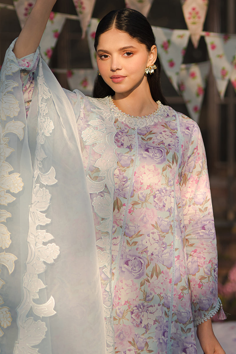 TENDER BREEZE-3 PIECE EMBROIDERED LAWN SUIT