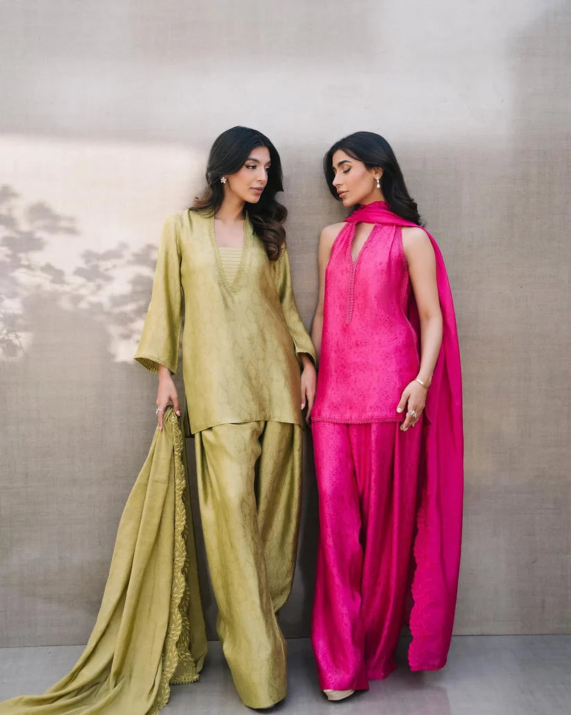 The Raha Set - Olive | Nadia Khan