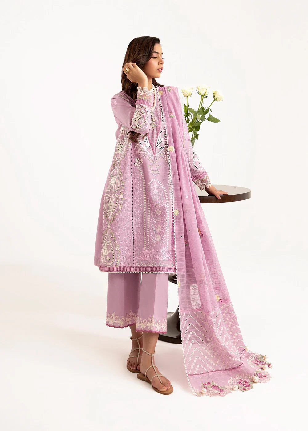 Sadaf Fawad Khan Siraa Lawn'25 - FRENCH HEARTS - B