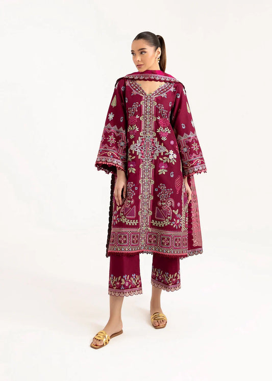 Sadaf Fawad Khan Siraa Lawn'25 - WISTERIA - B