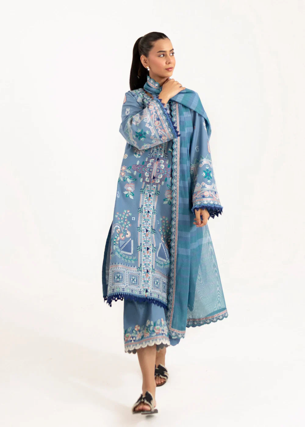 Sadaf Fawad Khan Siraa Lawn'25 - WISTERIA - A