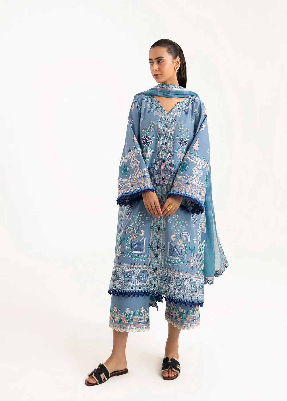 Sadaf Fawad Khan Siraa Lawn'25 - WISTERIA - A