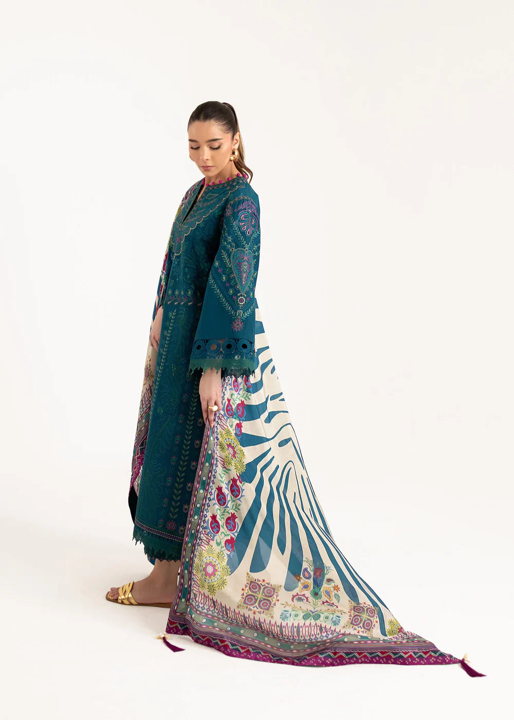 Sadaf Fawad Khan Siraa Lawn'25 - LIANA - A