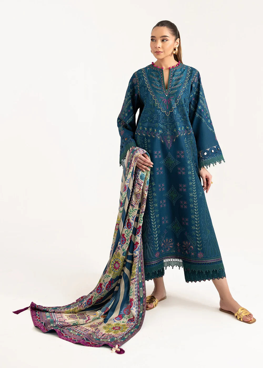 Sadaf Fawad Khan Siraa Lawn'25 - LIANA - A