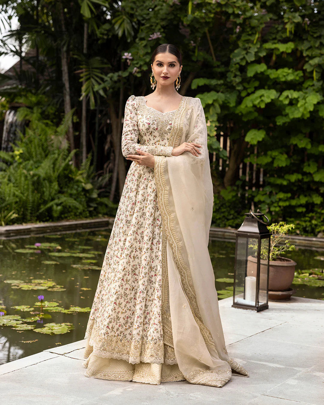 Faiza Saqlain Zinnia Luxury Lawn '25 - Vinika
