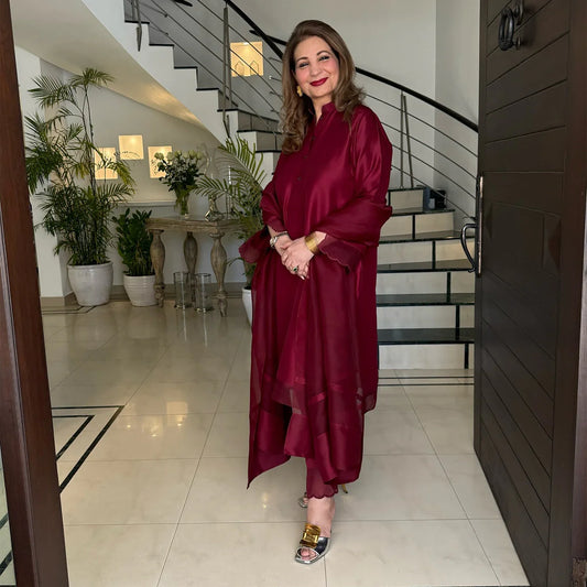 Sadaf Kanwal Personalised '25 - Safina Behroz , The Organza Touch