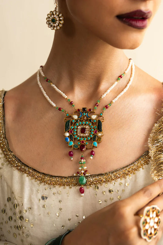 MEHLAAB NECKLACE | ZARA SHAHJAHAN | JEWELLERY