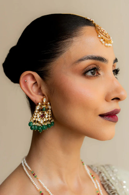 KARNIKA EARNINGS | ZARA SHAHJAHAN | JEWELLERY