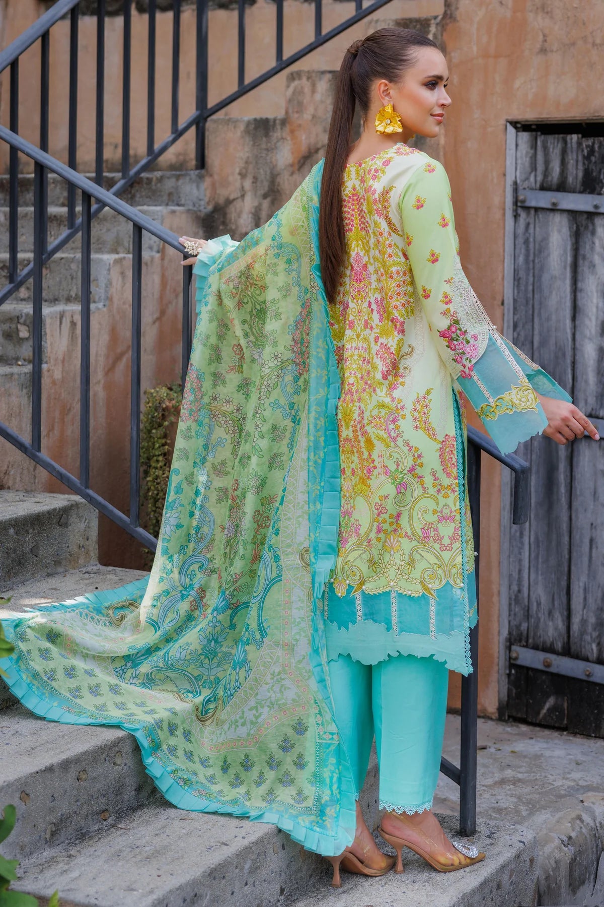BLISS LINEN 2024 YELLOW-GREEN SET