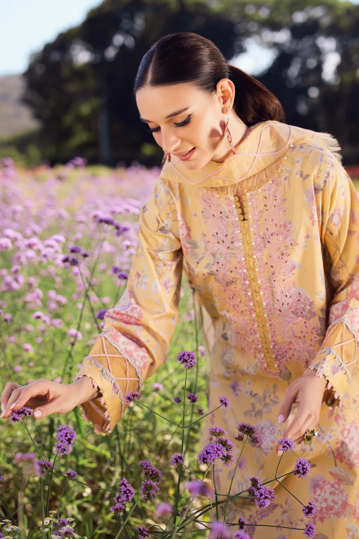 JADE FLORA LAWN 03PC 2025 DAFFODIL