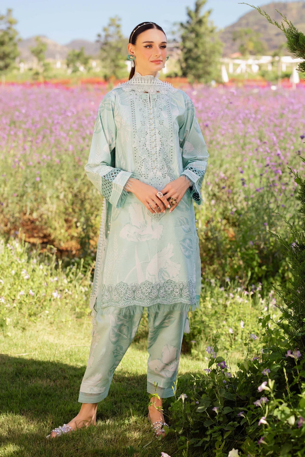 JADE FLORA LAWN 03PC 2025 - HYACINTH