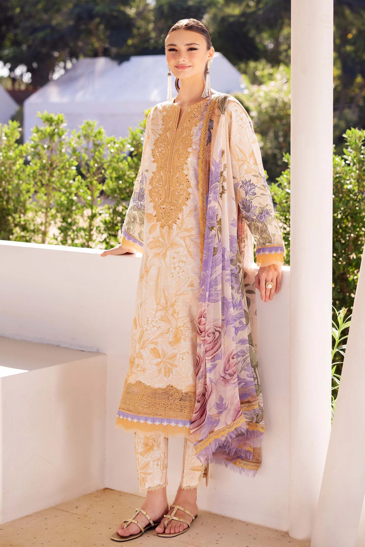 JADE FLORA LAWN 03PC 2025 - TULIP