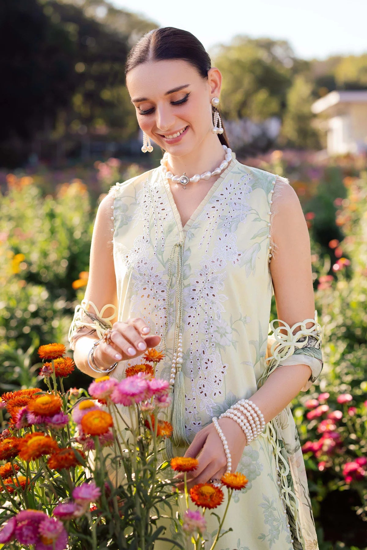 JADE FLORA LAWN 03PC 2025 - DAISY
