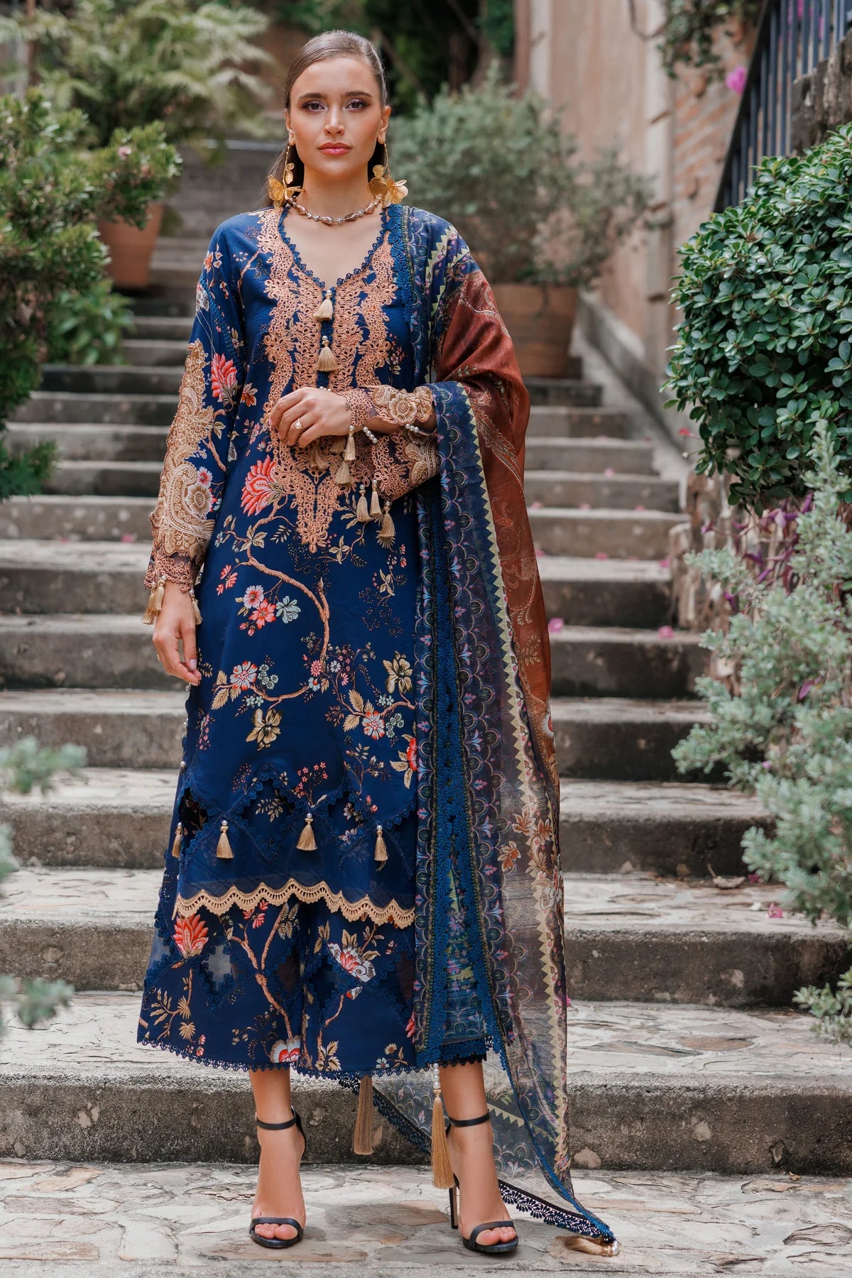 BLISS LINEN 2024 ROYAL BLUE SET