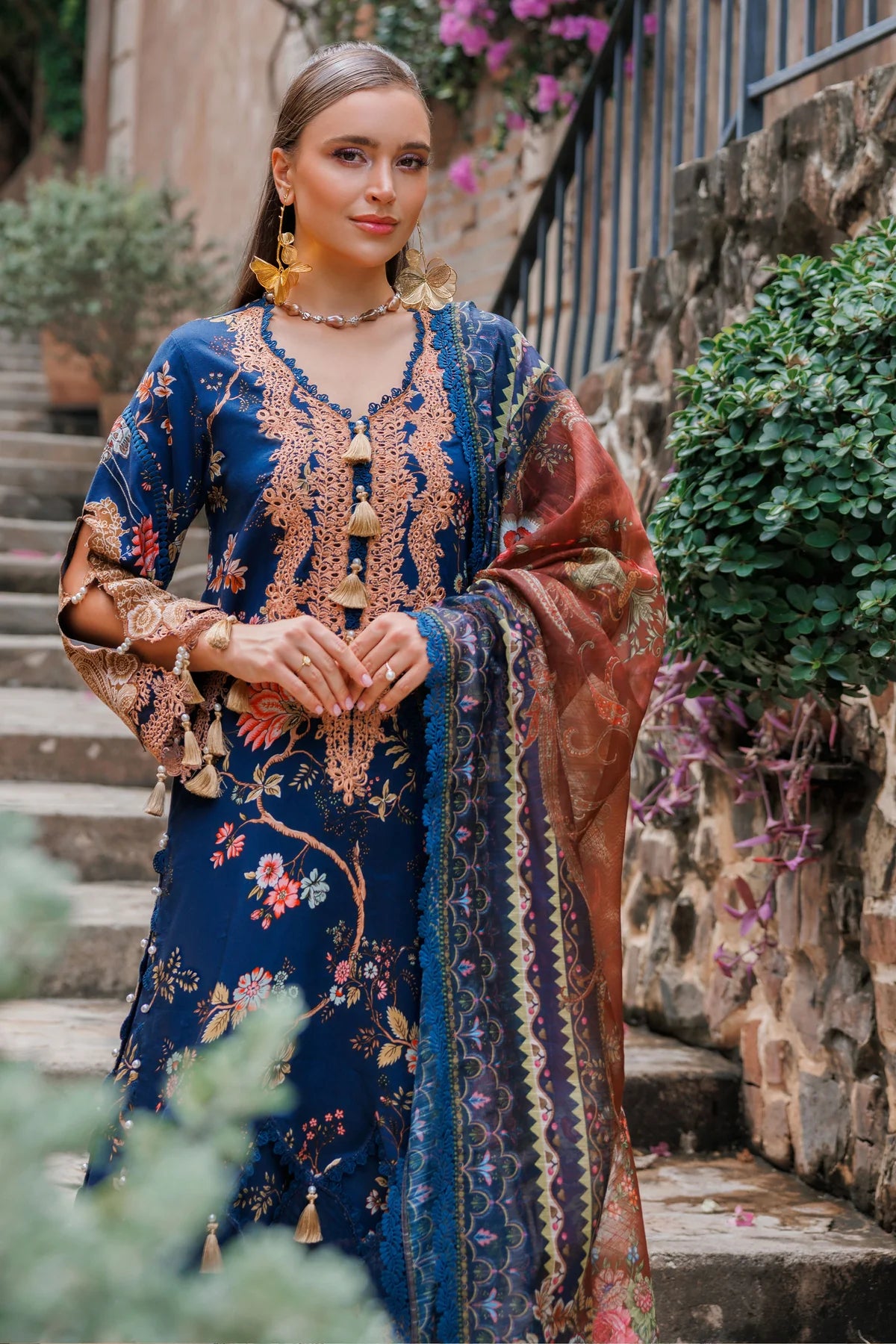 BLISS LINEN 2024 ROYAL BLUE SET