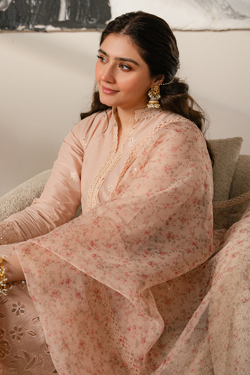 PASTEL FUSION-3 PIECE EMBROIDERED LAWN SUIT