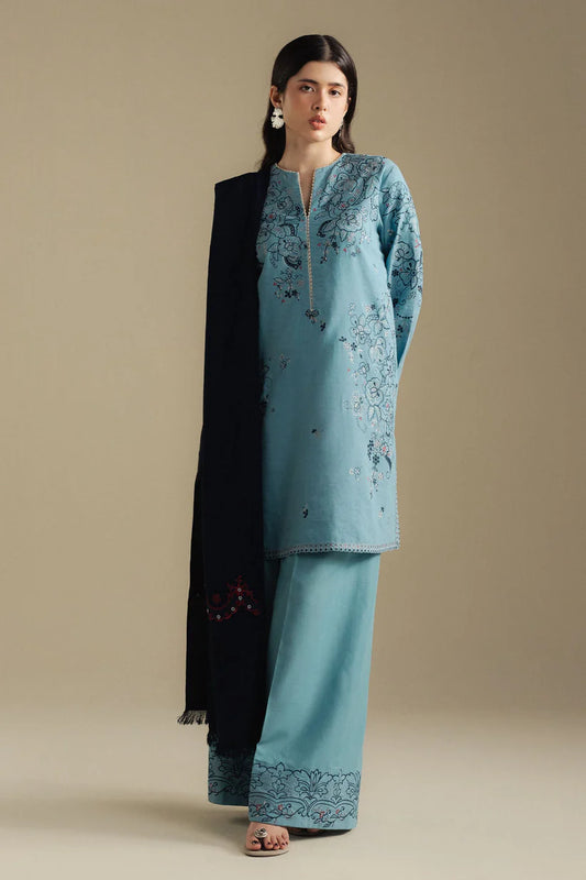 LAUREL-9B | Coco Winter Unstitched’25 | Zara Shahjahan