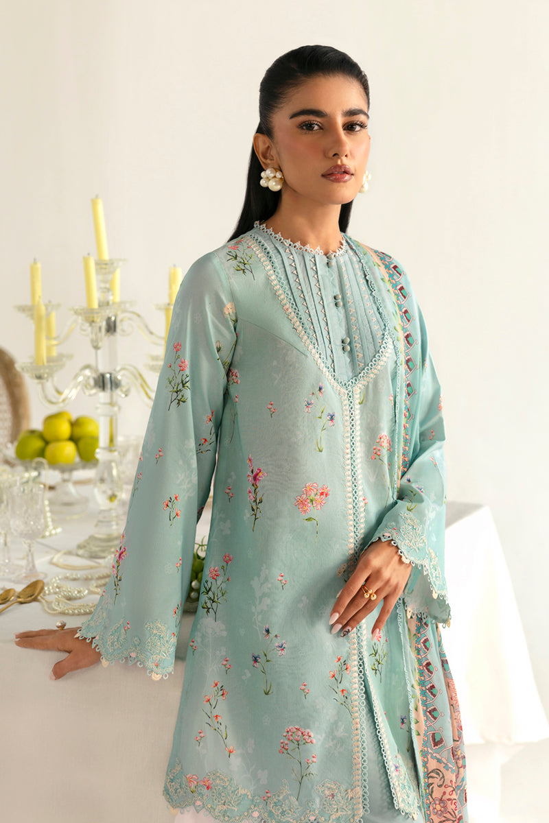 Qalamkar QPrints Unstitched Printed Lawn | 08B