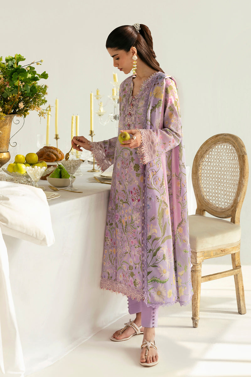 Qalamkar QPrints Unstitched Printed Lawn | 04A