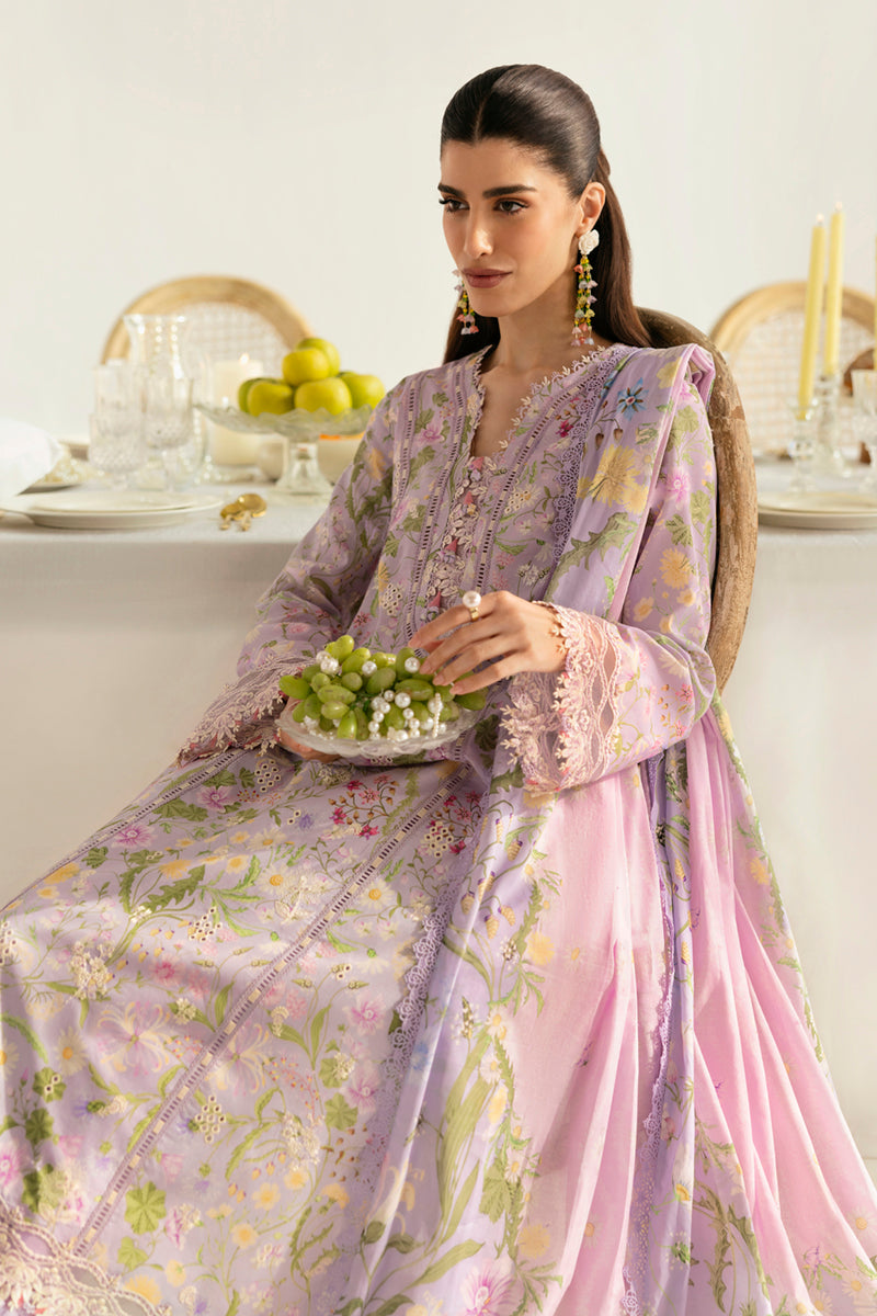 Qalamkar QPrints Unstitched Printed Lawn | 04A