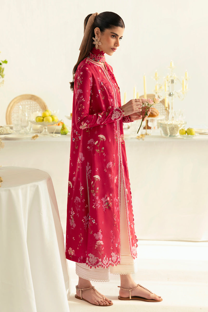 Qalamkar QPrints Unstitched Printed Lawn | 08A