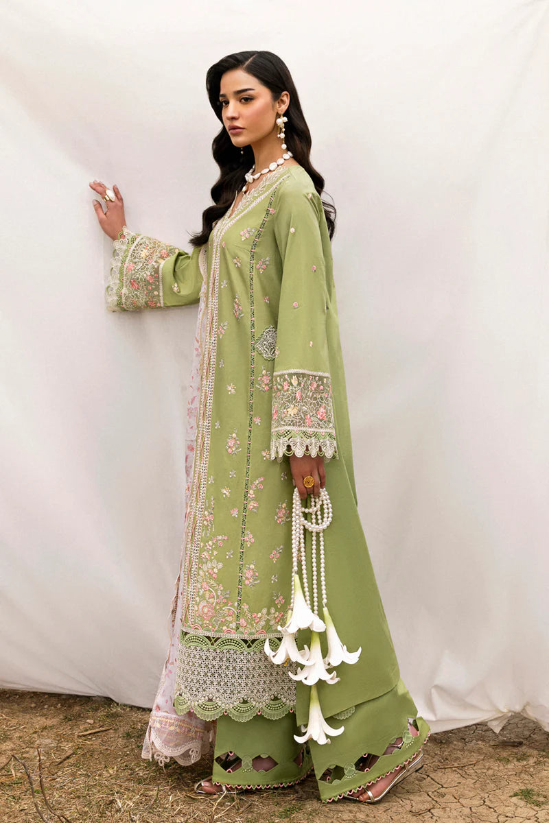 Qlinekari Lawn by Qalamkar 2025 | DC-01